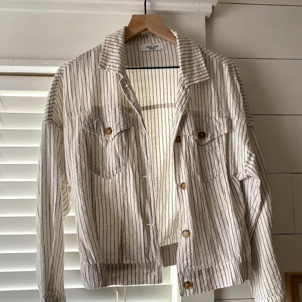 CJLA Eliza Striped Jacket